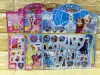 Jiamei Paper Products Creative Craft Stickers ZC106 Cartoon Korean Version Gilded Bubble stickers/Three-dimensional stickers /PVC bubble stickers, children's stickers Specification image
